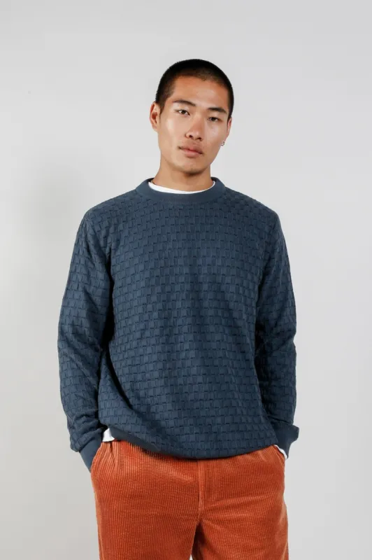 Liam GOTS Organic Cotton Jumper Teal sold by Ivalo.com