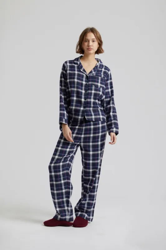 Jim Jam Organic Cotton Pyjama Bottoms Dark Navy sold by Ivalo.com