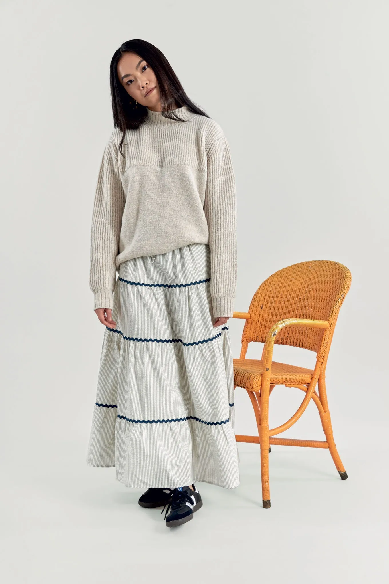 Wild Wool Jumper Oat sold by Ivalo.com product image thumbnail 3