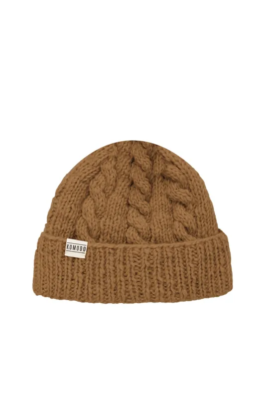 Matterhorn Beanie Hat Camel sold by Ivalo.com