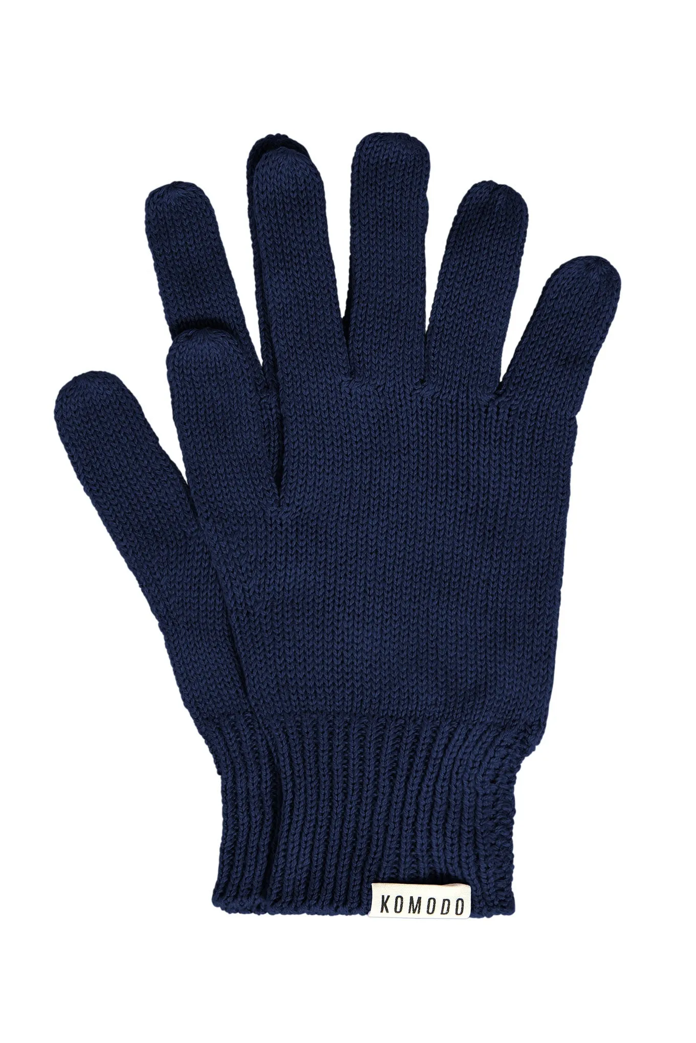 City Organic Cotton Gloves Navy sold by Ivalo.com
