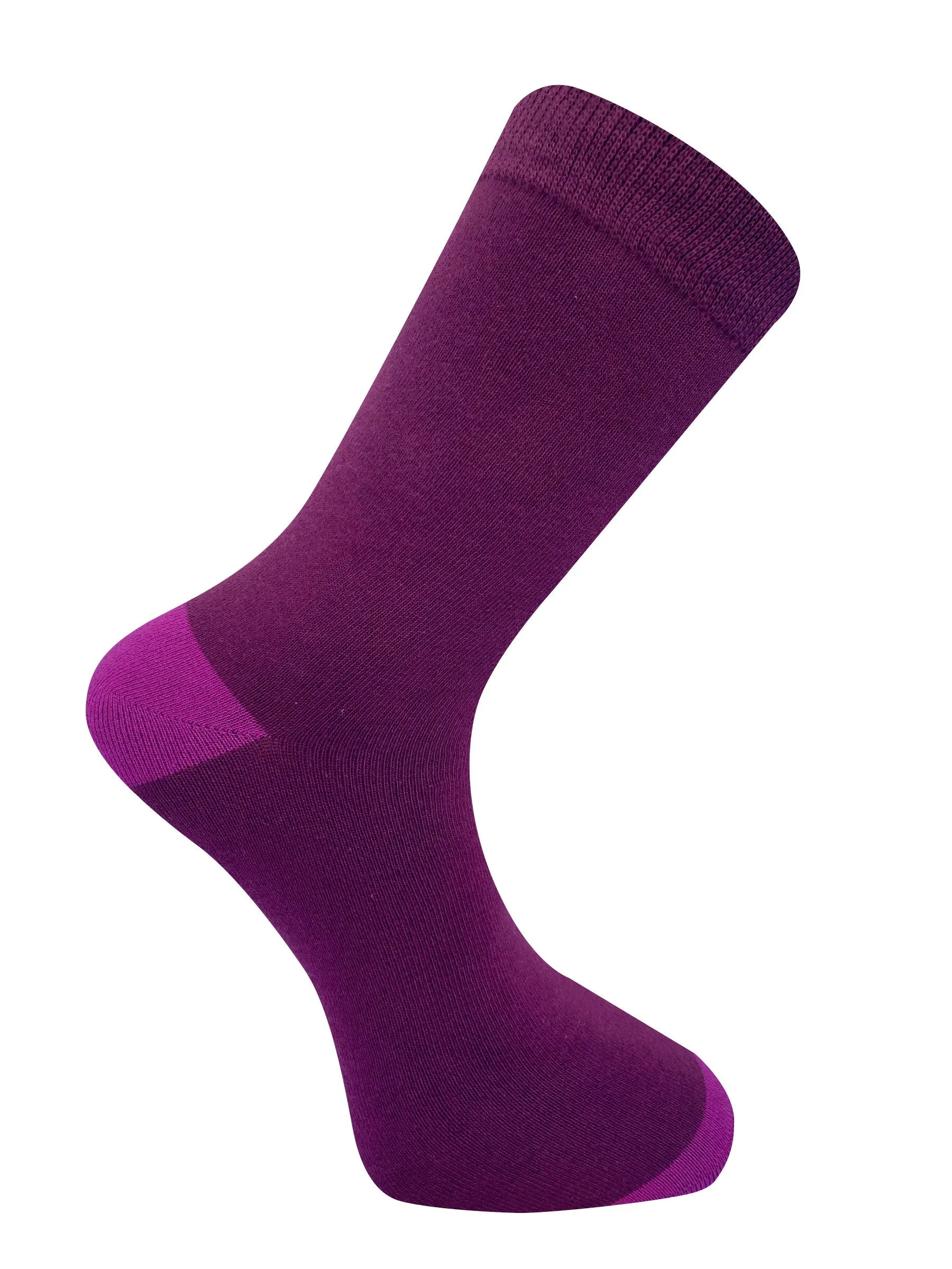 Punchy GOTS Organic Cotton Socks Purple sold by Ivalo.com