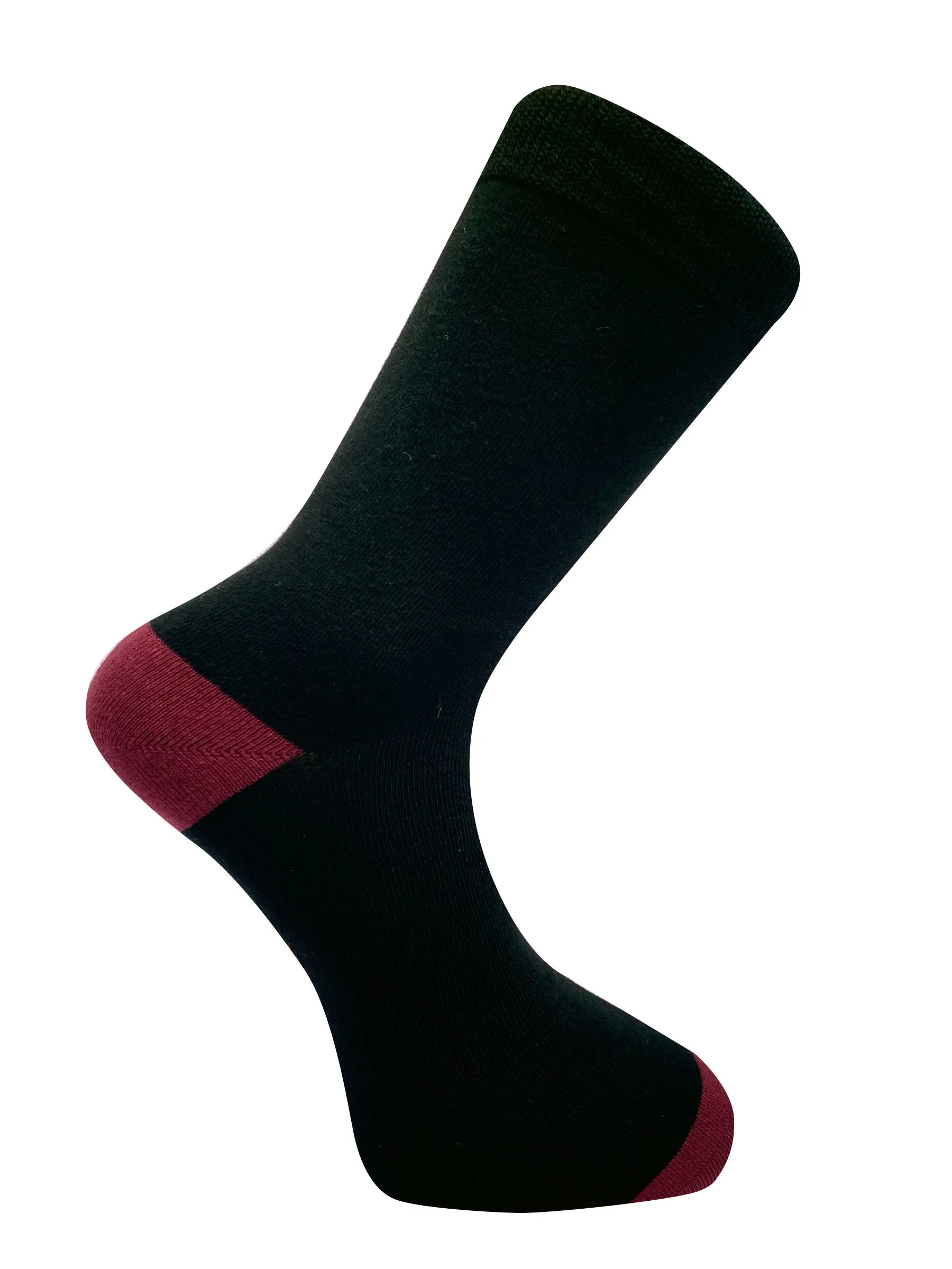 Punchy GOTS Organic Cotton Socks Black sold by Ivalo.com