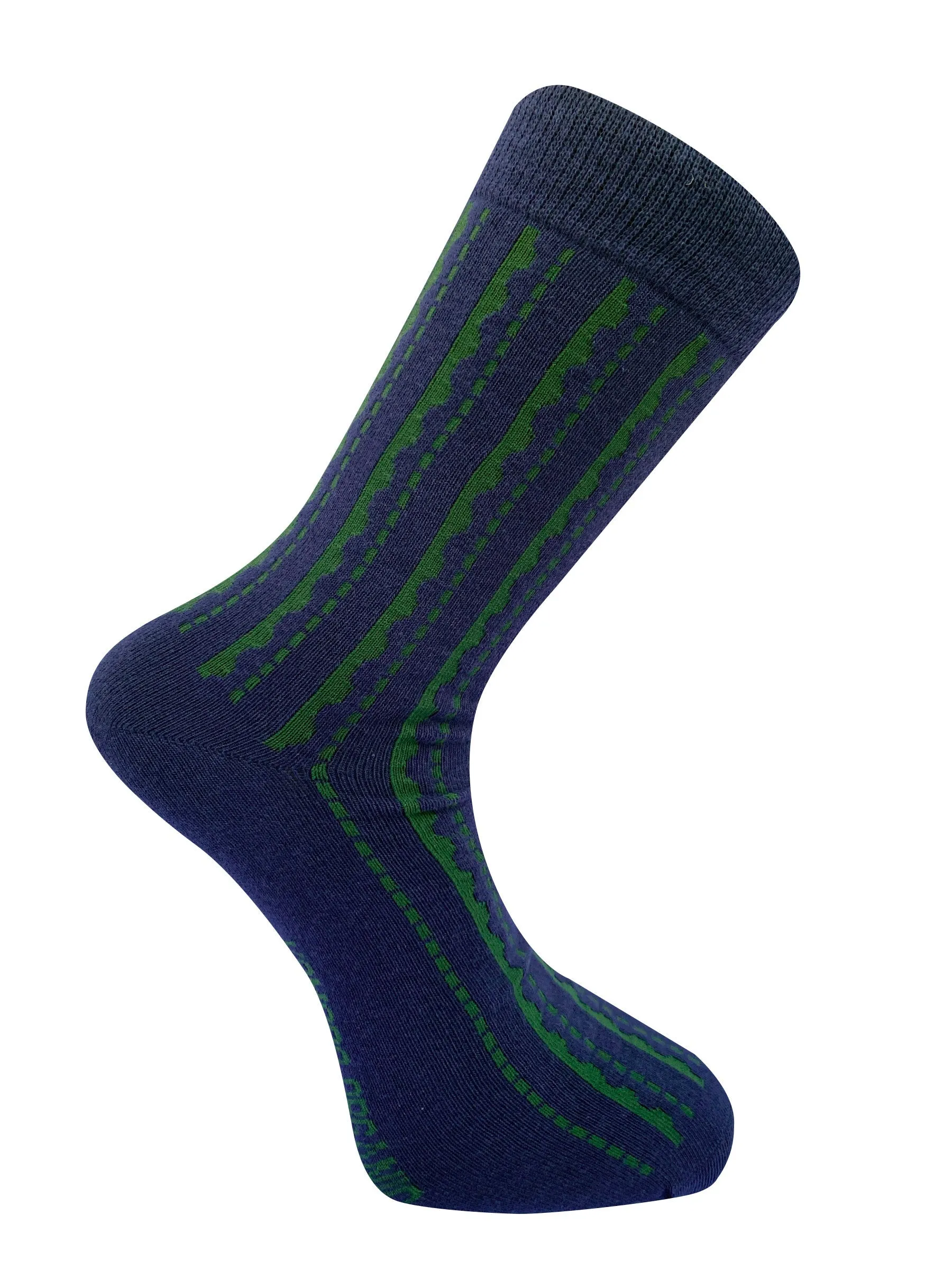 Trippy GOTS Organic Cotton Socks Green sold by Ivalo.com