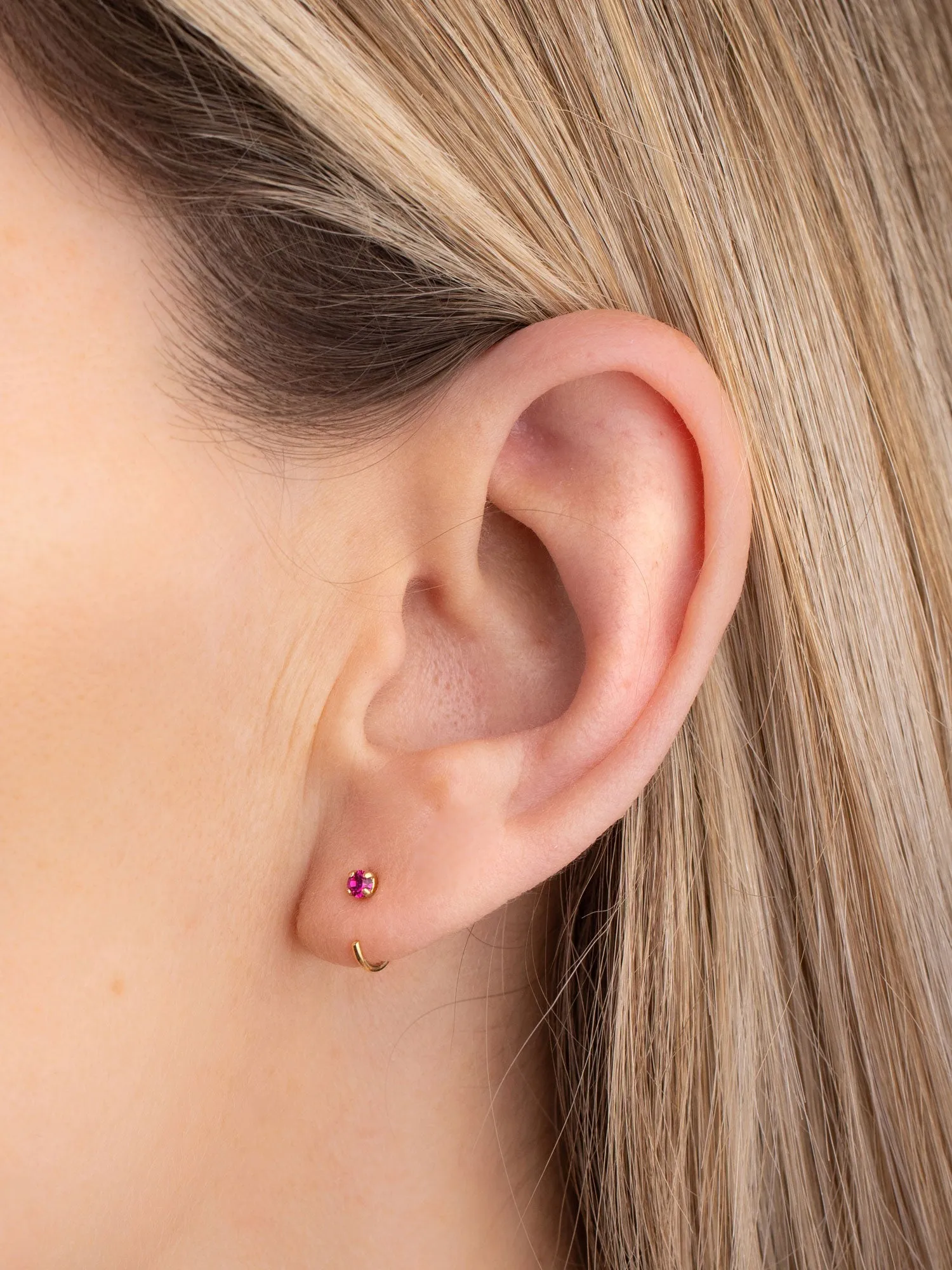 Dimitri Earrings Fuchsia sold by Ivalo.com product image thumbnail 2