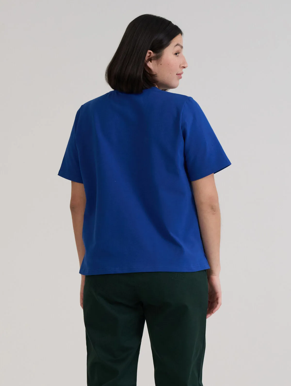 Laura T-Shirt Ultramarine Blue sold by Ivalo.com product image thumbnail 2