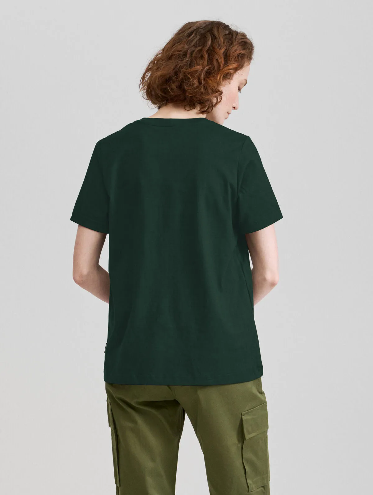 Women's T-Shirt Dark Green sold by Ivalo.com product image thumbnail 2