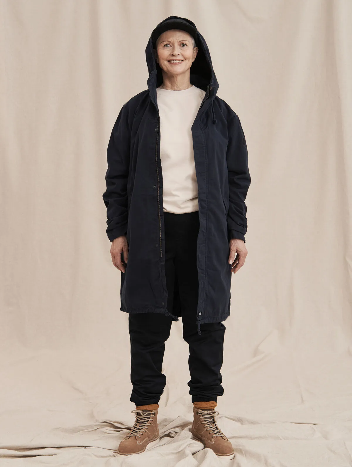 Maxi Anorak Ink Blue sold by Ivalo.com