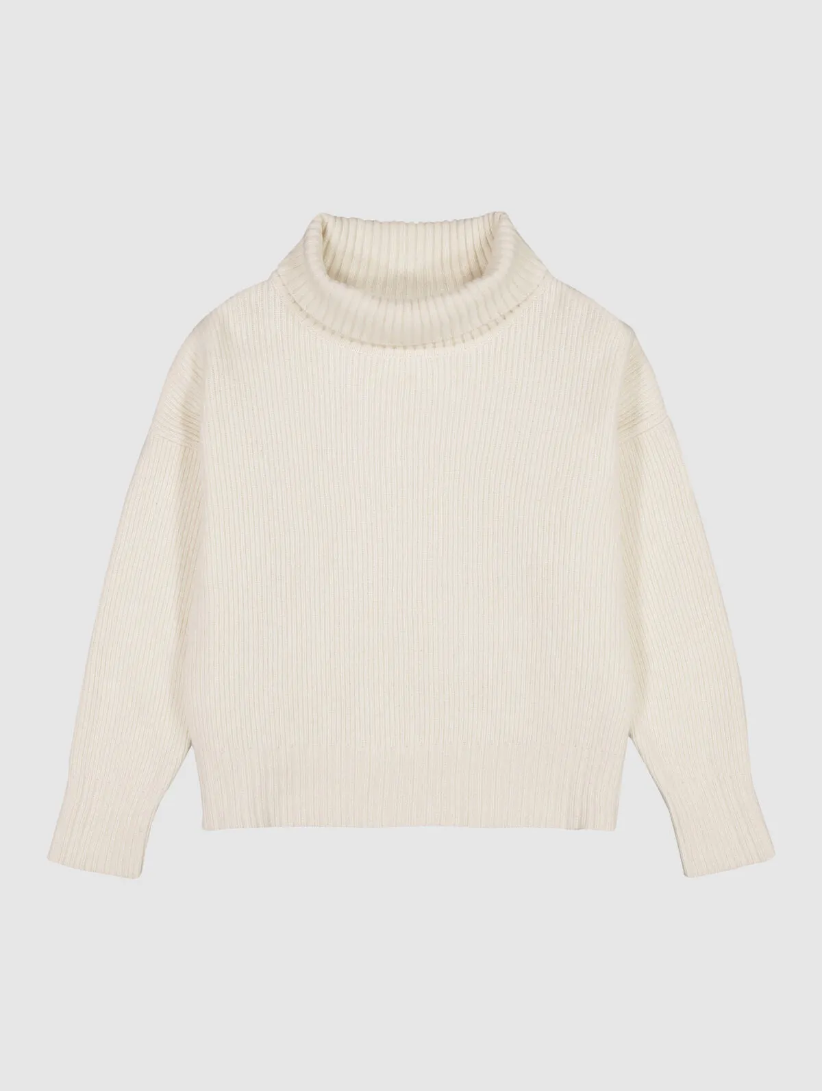 Asta Turtleneck Sweater Birch White sold by Ivalo.com product image thumbnail 3