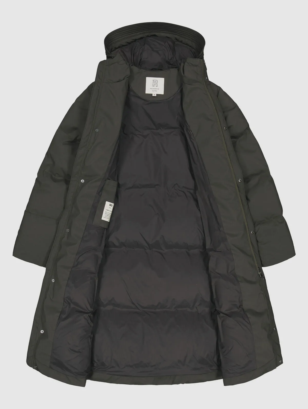 Kainuu Down Winter Jacket Greyish Green sold by Ivalo.com product image thumbnail 3