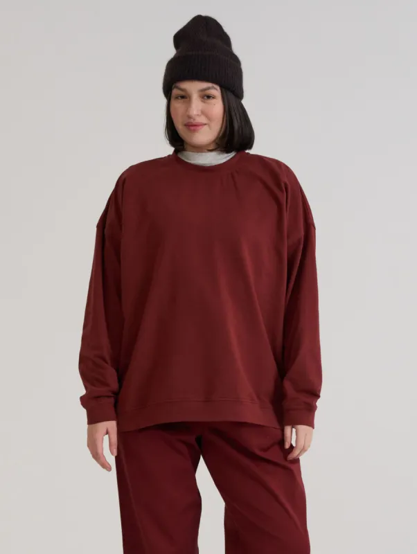 Malla Sweatshirt Auburn Red sold by Ivalo.com