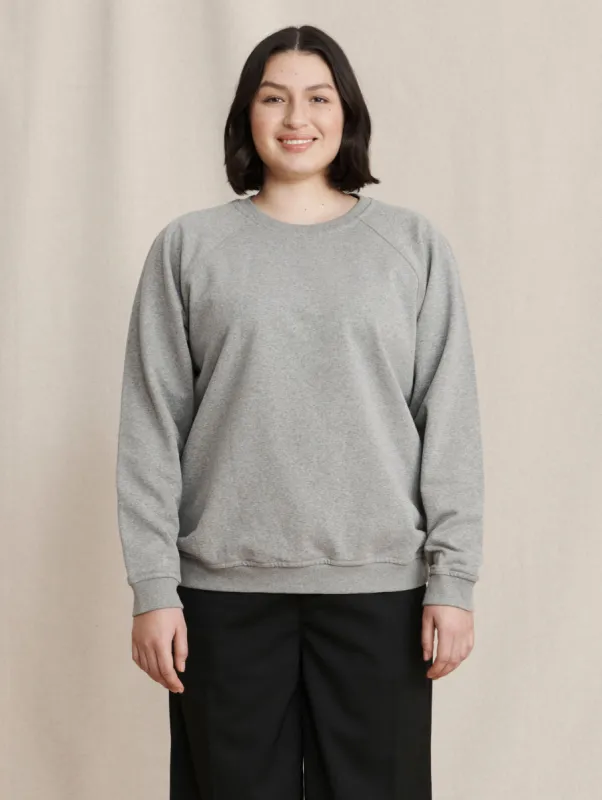 Maiju Sweatshirt Light Melange Grey sold by Ivalo.com