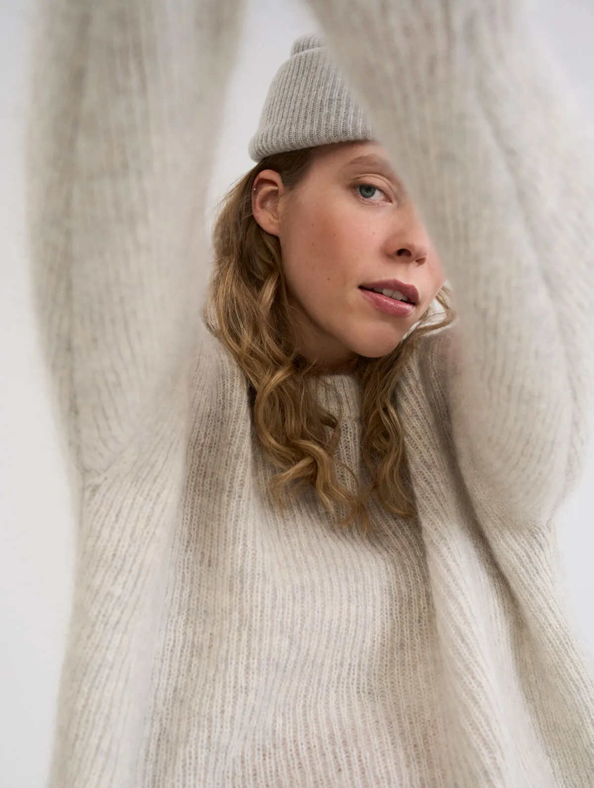 Martta Mohair Sweater Marble Grey sold by Ivalo.com product image thumbnail 2