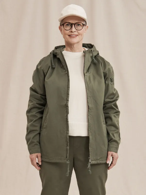 Zipper Anorak Moss Green sold by Ivalo.com