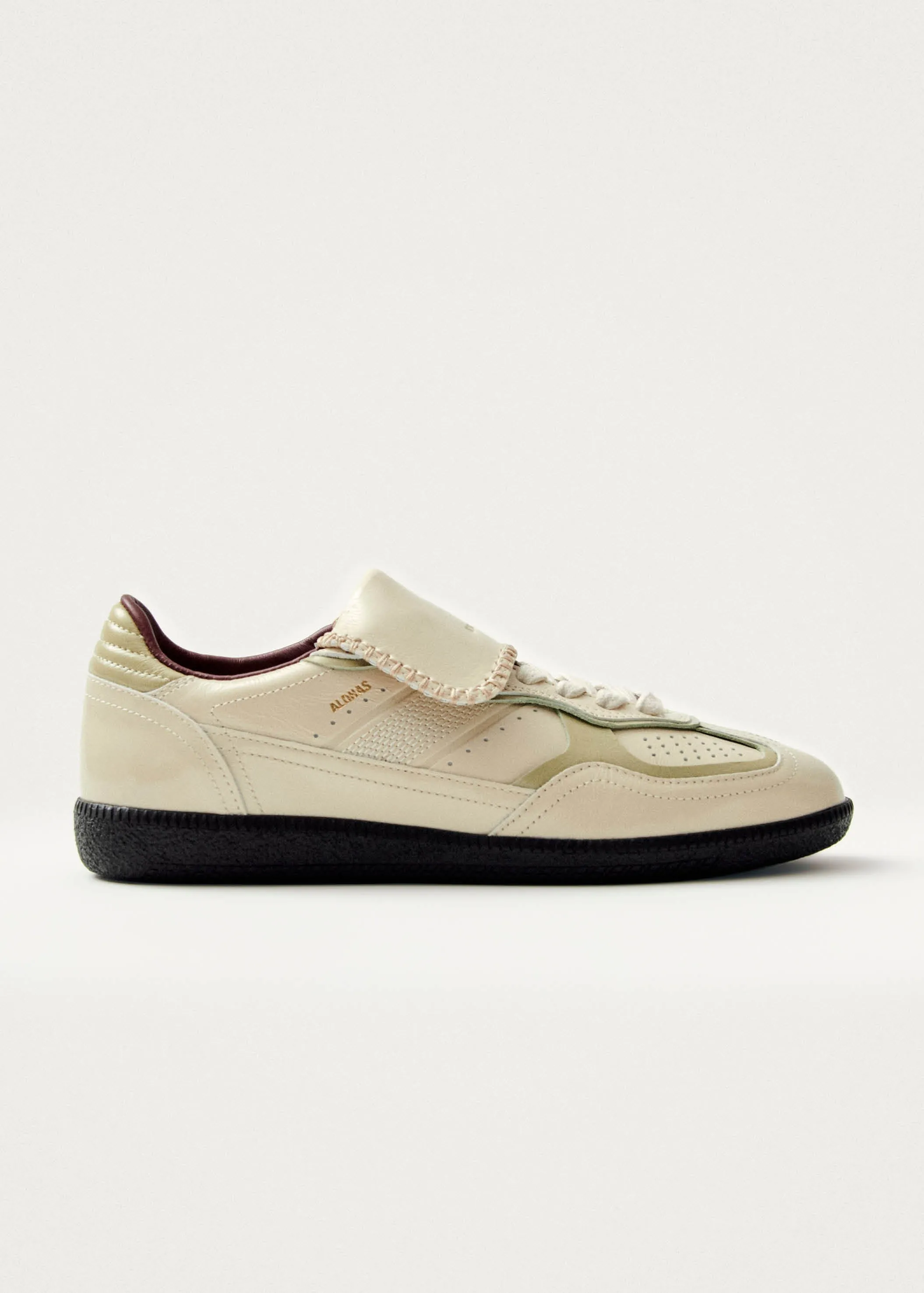 Tb.490 Club Onix Cream Leather Sneakers sold by Ivalo.com