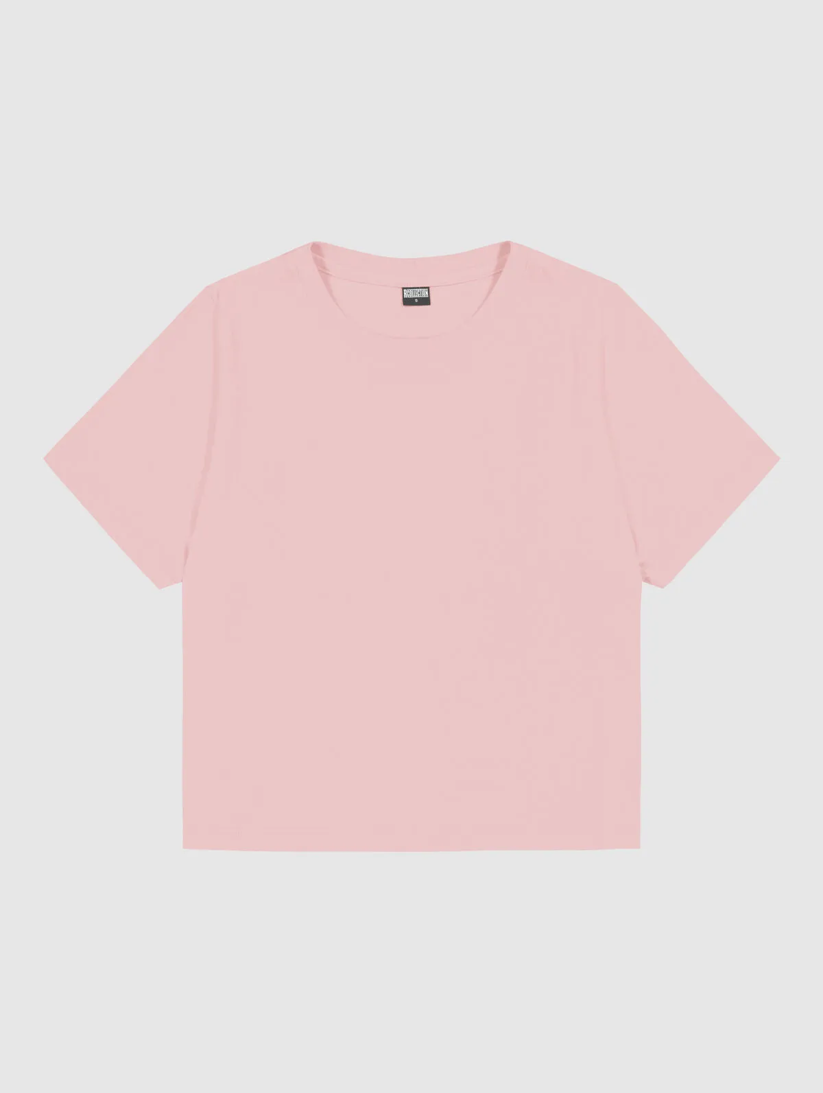Cropped T-Shirt Misty Rose sold by Ivalo.com