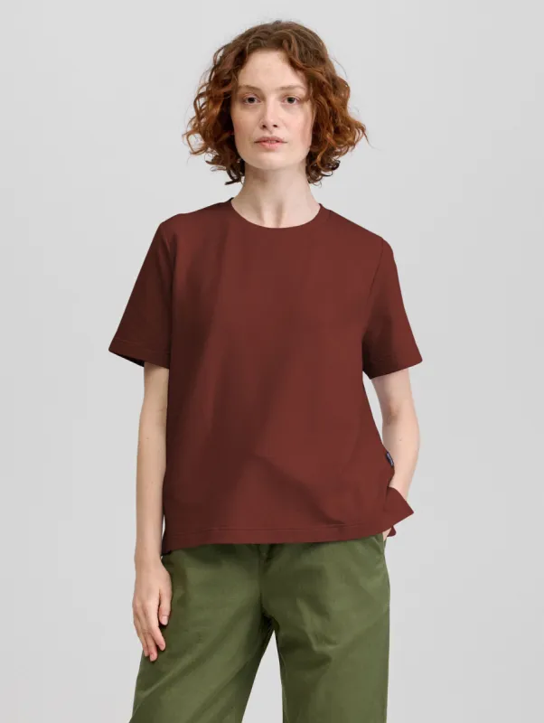 Laura T-Shirt Auburn Red sold by Ivalo.com