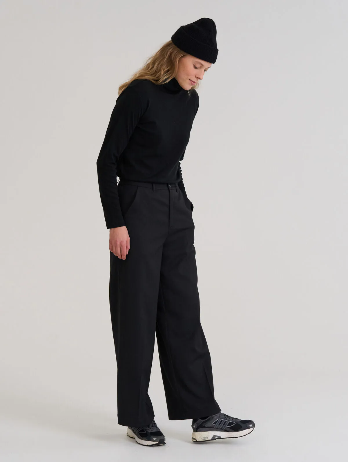 Emma Wool Blend Trousers Black sold by Ivalo.com product image thumbnail 2
