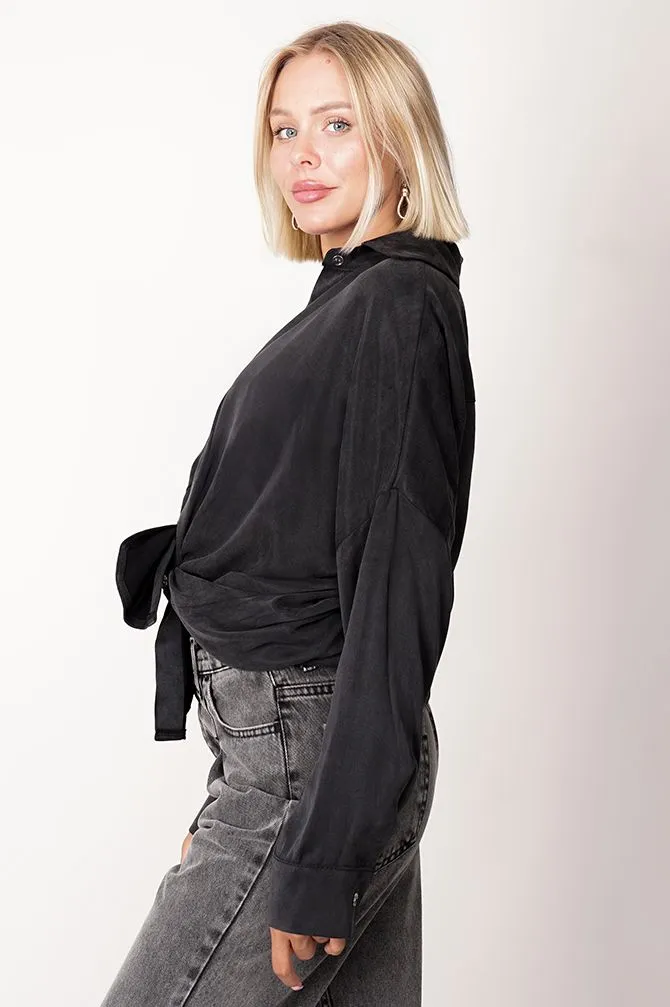 Długa Shirt Graphite Black sold by Ivalo.com product image thumbnail 4