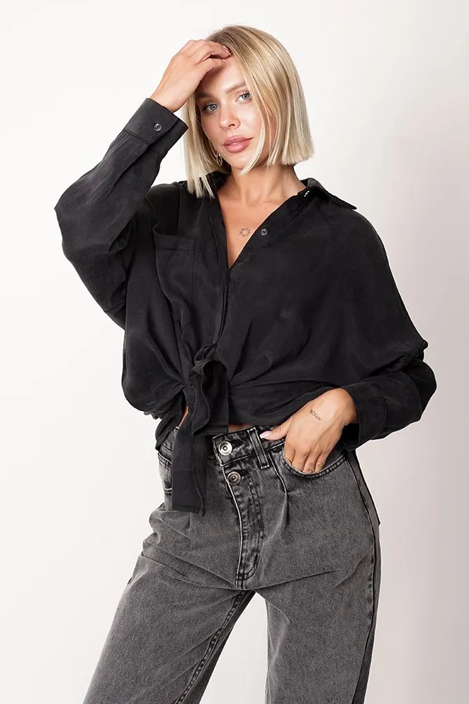 Długa Shirt Graphite Black sold by Ivalo.com product image thumbnail 5