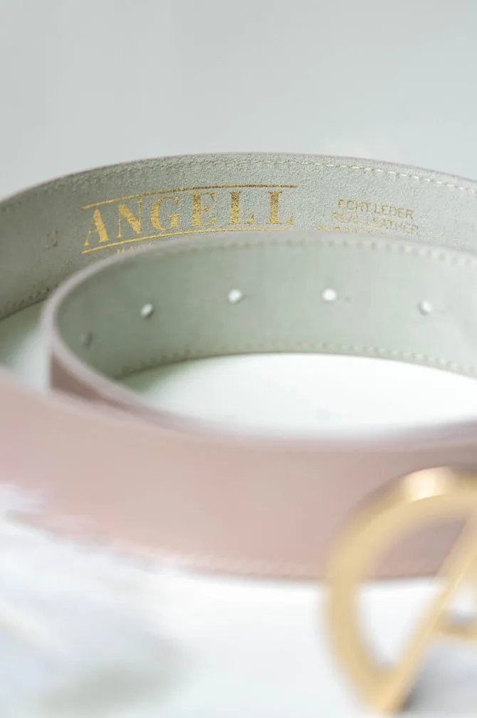 Leather Belt Powder Pink sold by Ivalo.com product image thumbnail 2