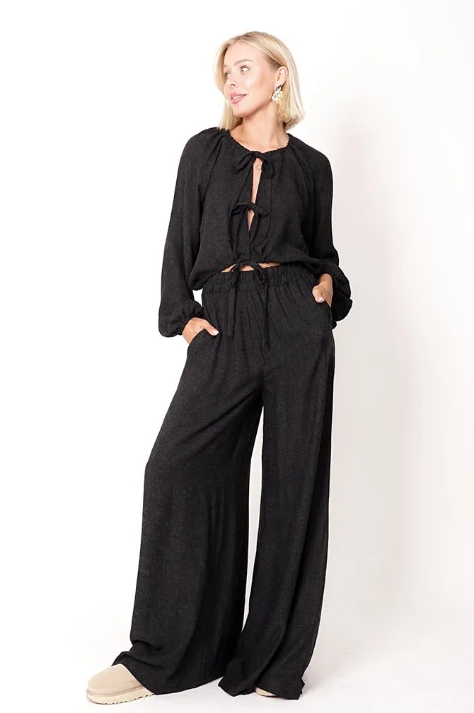 Skye Wide Leg Pants Graphite sold by Ivalo.com product image thumbnail 2