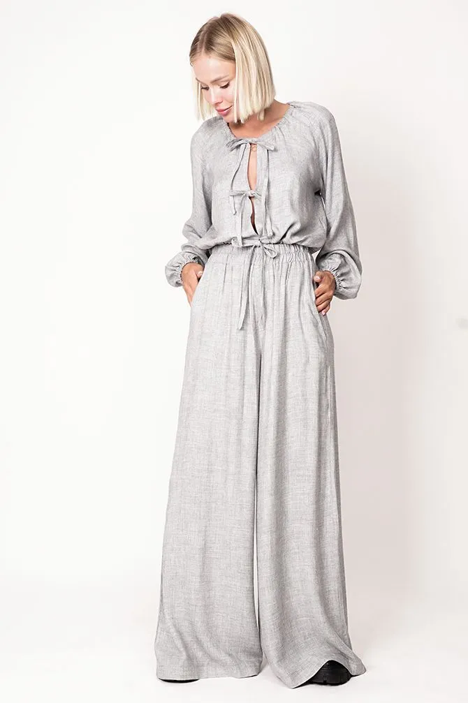 Skye Wide Leg Pants Grey sold by Ivalo.com product image thumbnail 4