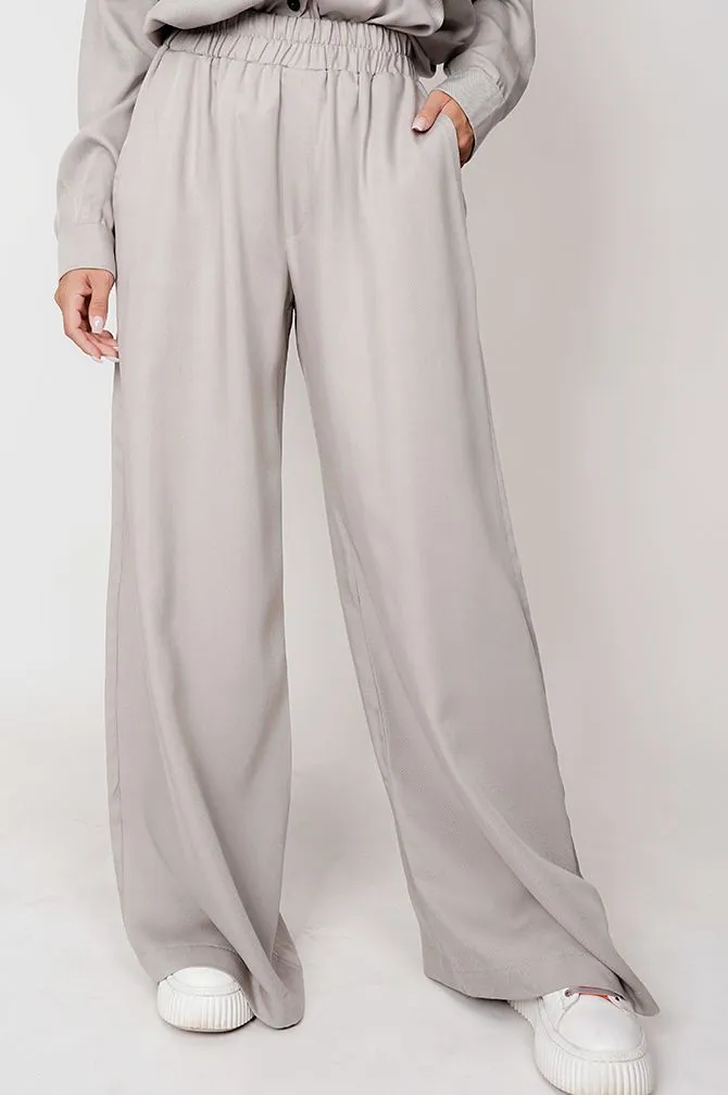 Wide Tencel Trousers Grey sold by Ivalo.com product image thumbnail 3