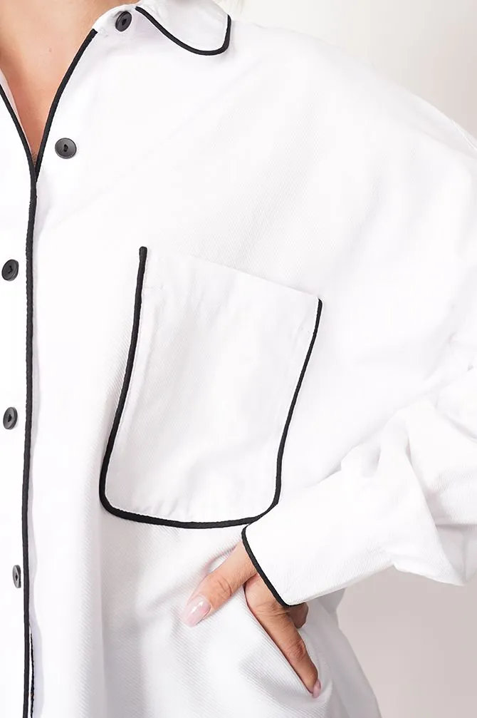 Rea Cotton Shirt White sold by Ivalo.com product image thumbnail 2