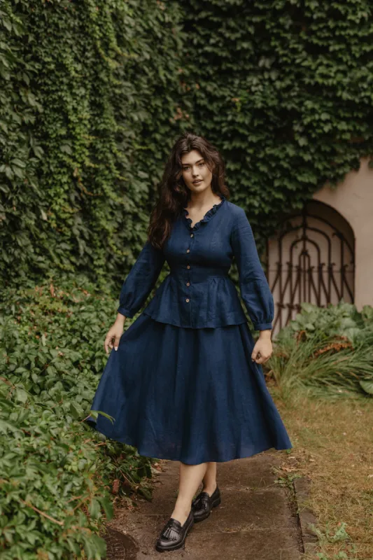 Linen Skirt Juliette sold by Ivalo.com