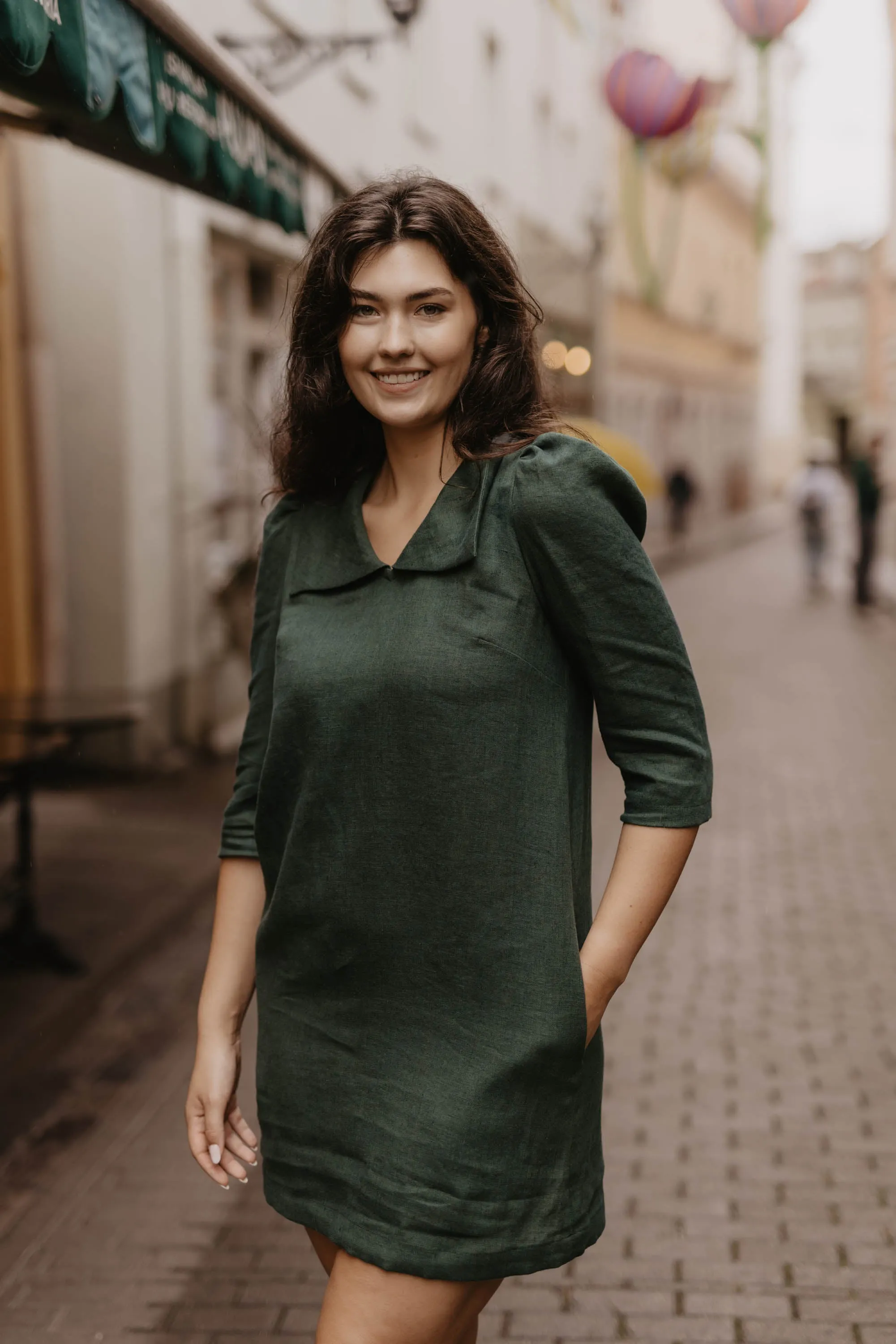 Linen Dress Bonnie sold by Ivalo.com product image thumbnail 2