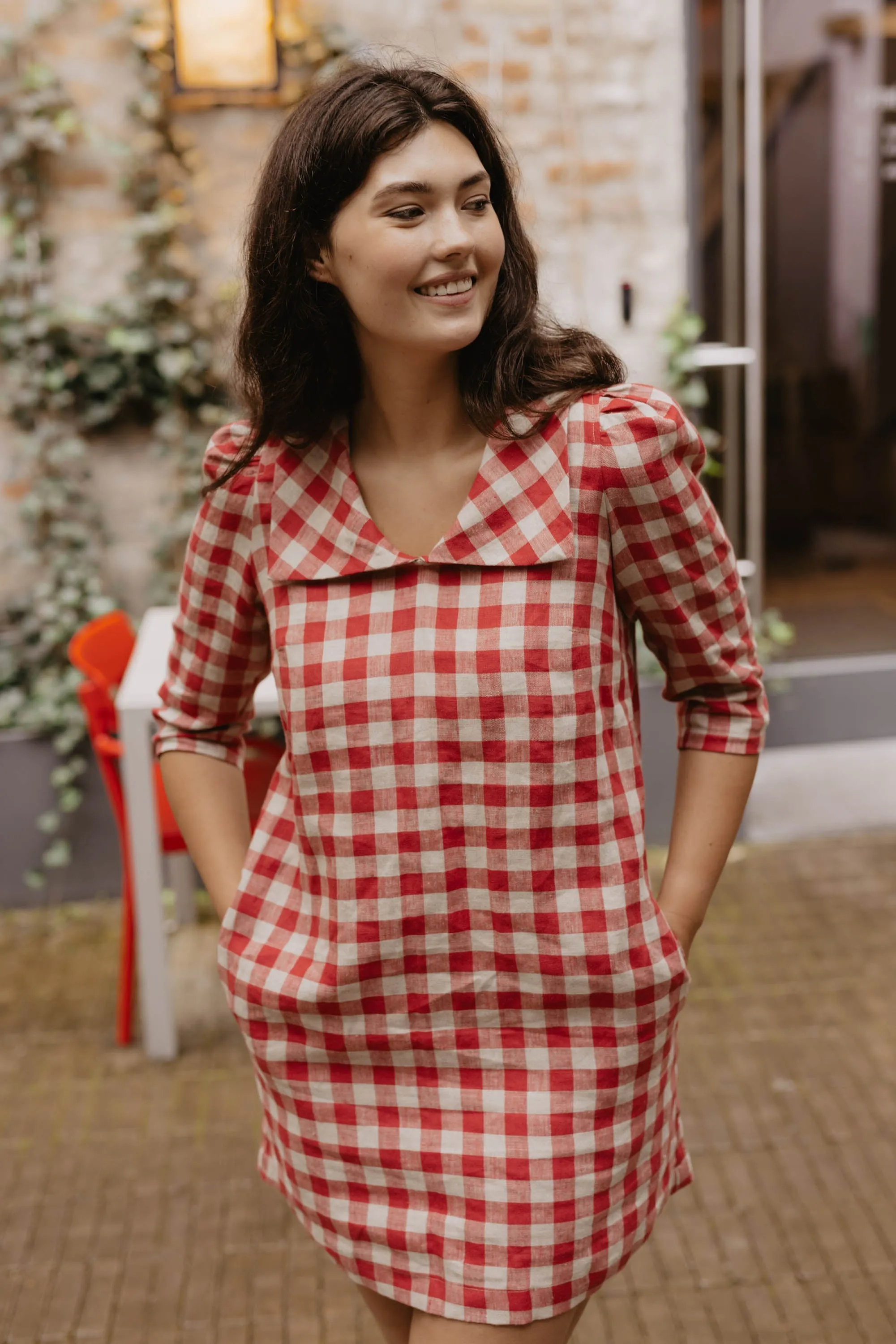 Linen Dress Bonnie sold by Ivalo.com product image thumbnail 4