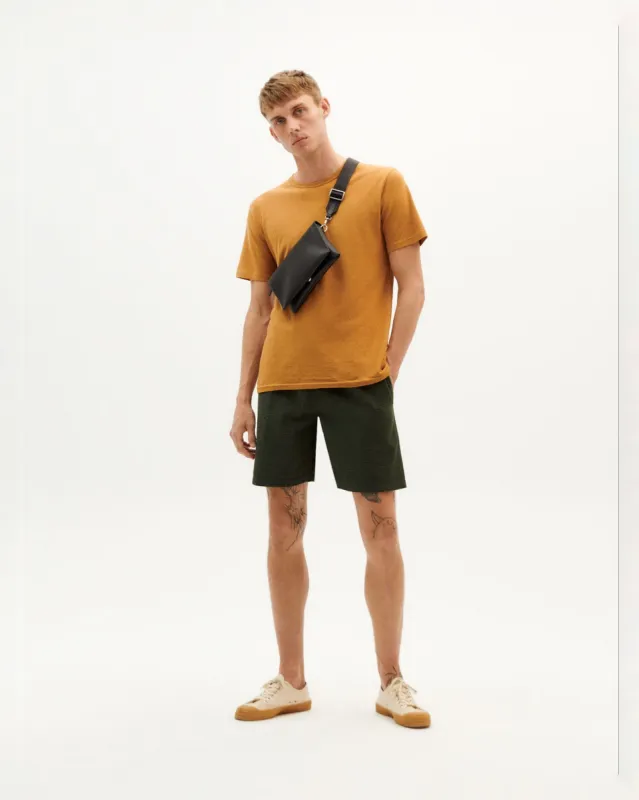 Henry Shorts Green Seersucker Checks sold by Ivalo.com