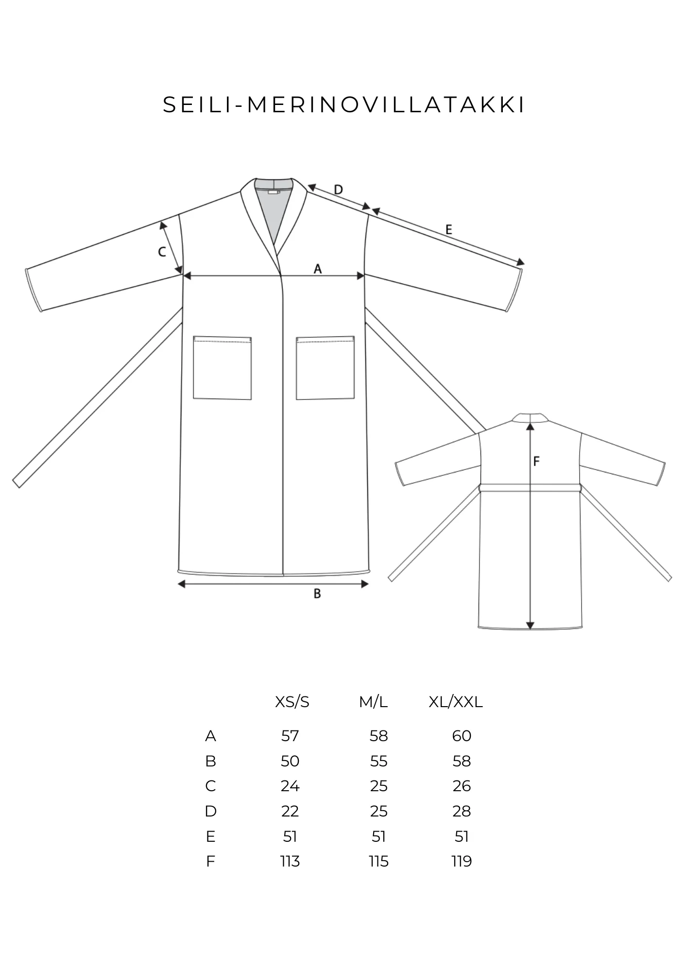 Seili Long Merino Cardigan Kelo Grey sold by Ivalo.com product image thumbnail 4