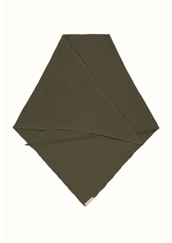 Finnö Triangle Scarf Moss Green sold by Ivalo.com