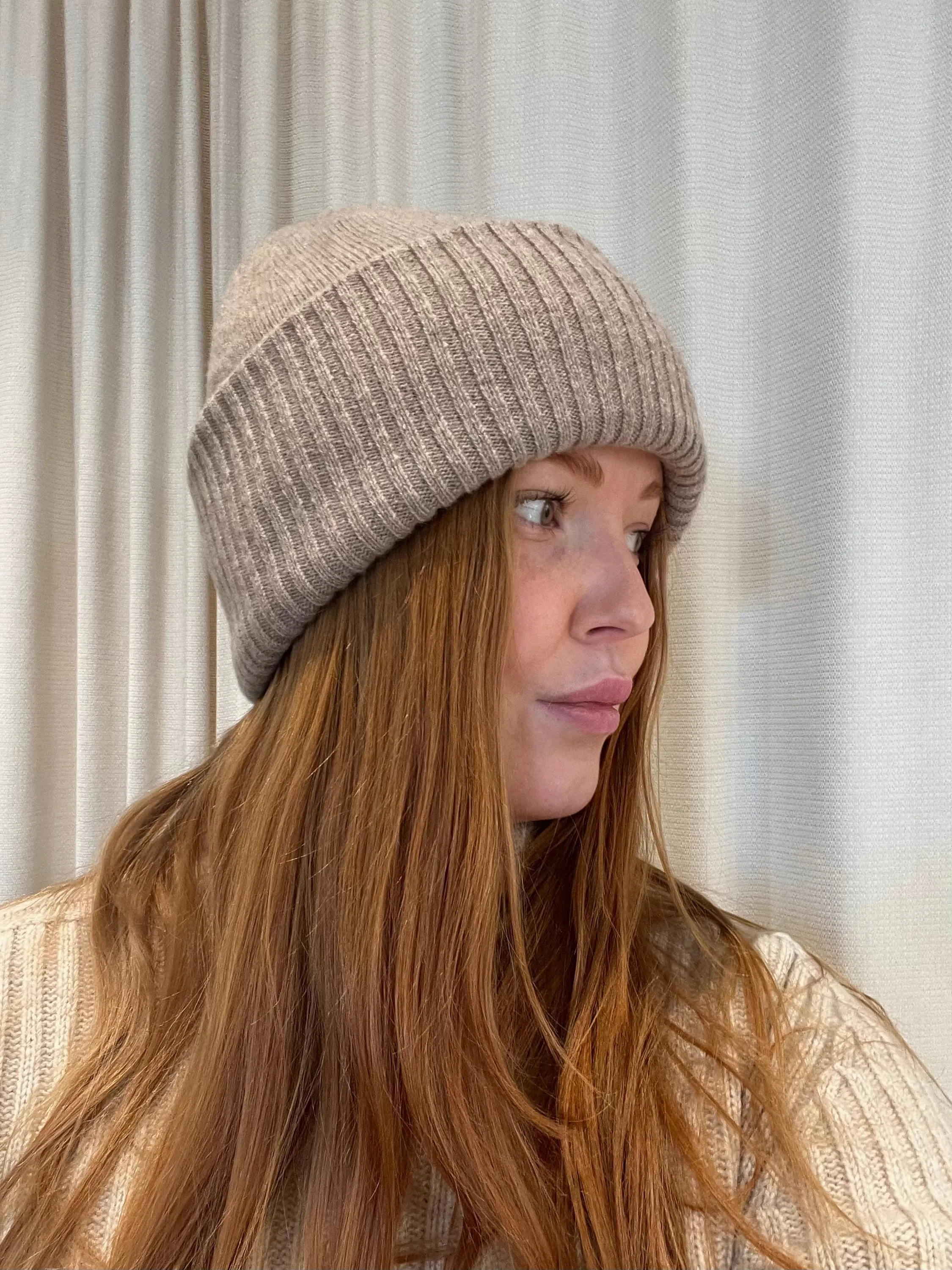 Fiskö Merino Beanie Reed Brown sold by Ivalo.com product image thumbnail 3