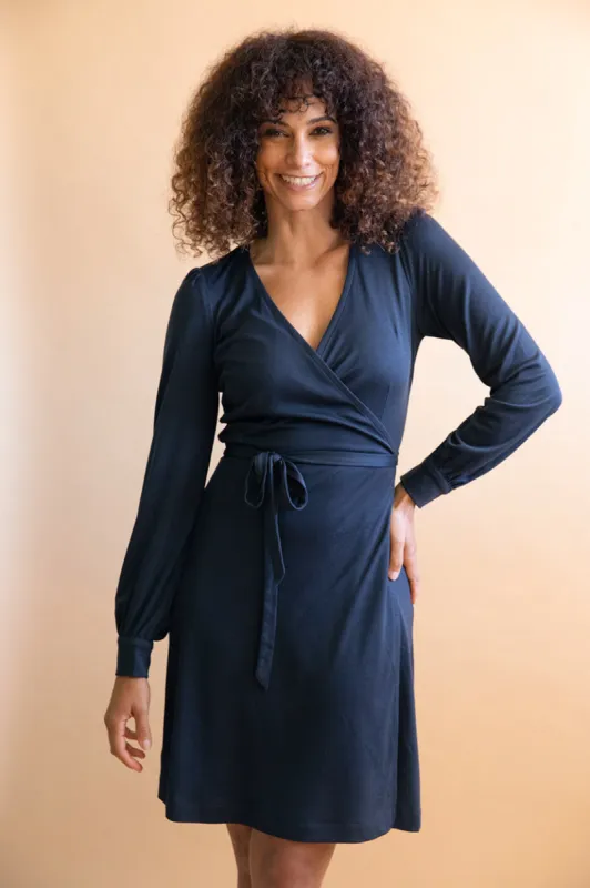 Nénuphar Dress Navy Blue sold by Ivalo.com