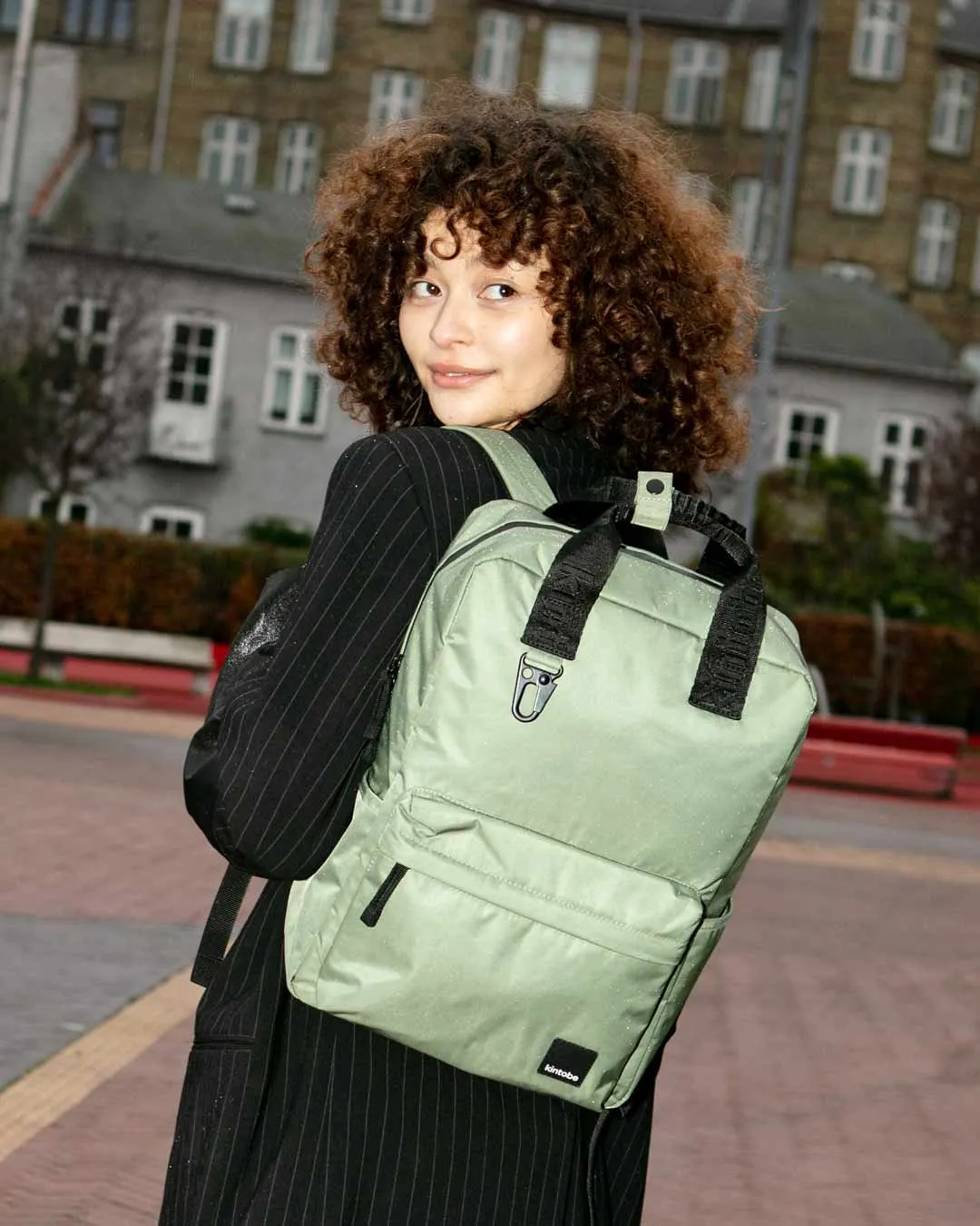 Karla Backpack Olive Leaf sold by Ivalo.com product image thumbnail 4