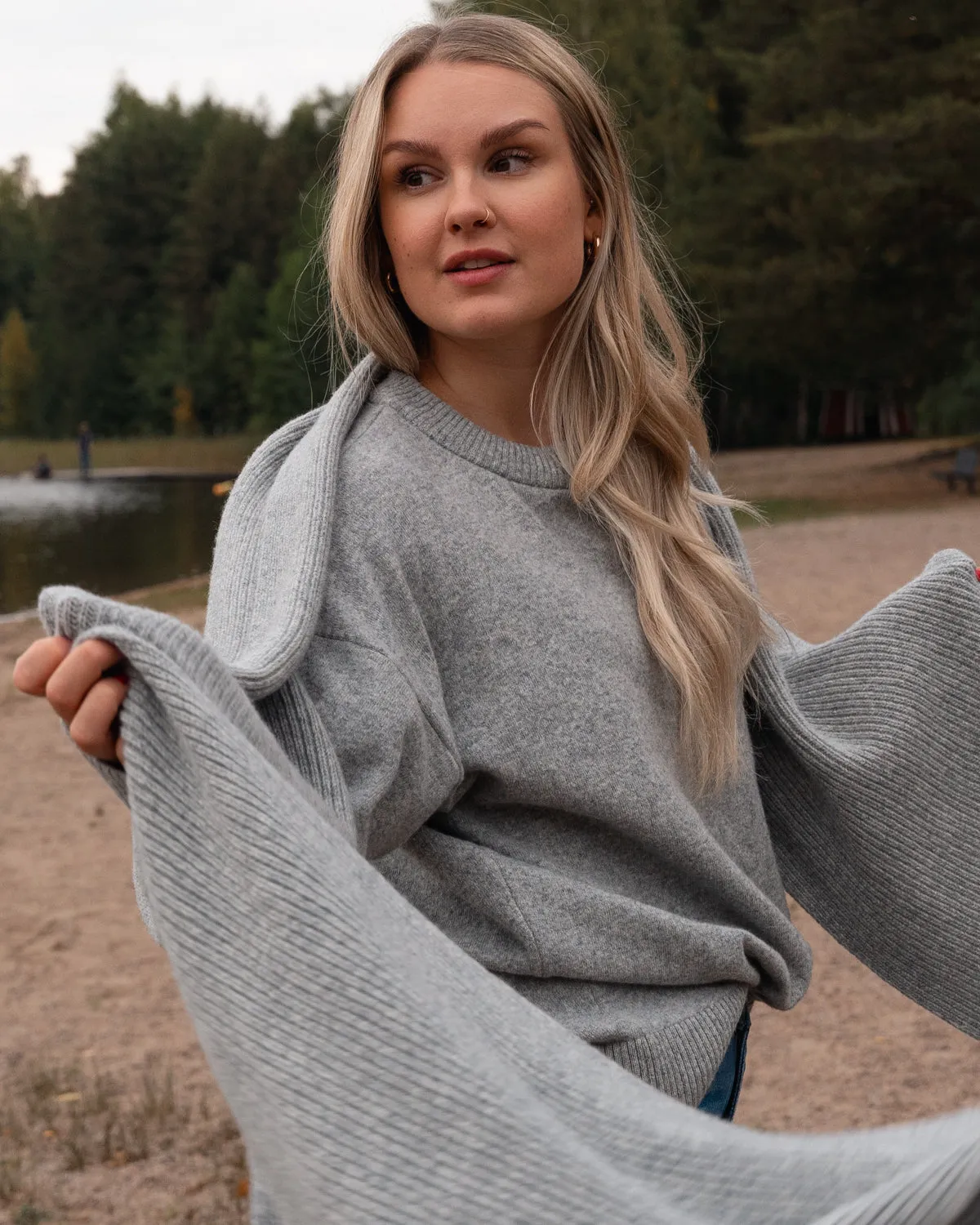 Pyry Scarf Grey sold by Ivalo.com