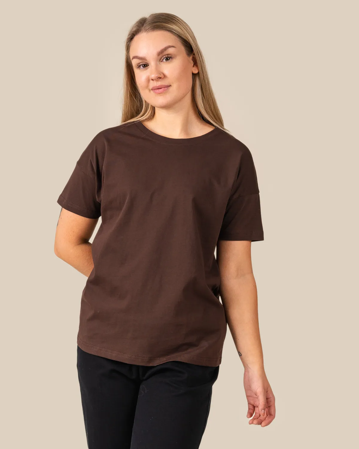 Toive T-Shirt Dark Brown sold by Ivalo.com product image thumbnail 4