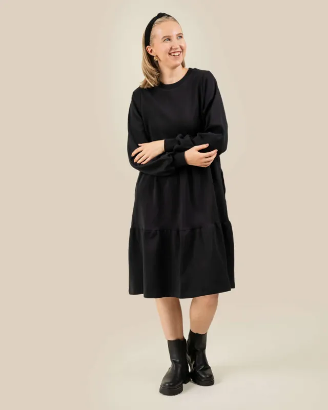 Toive Long Sleeve Dress Black sold by Ivalo.com