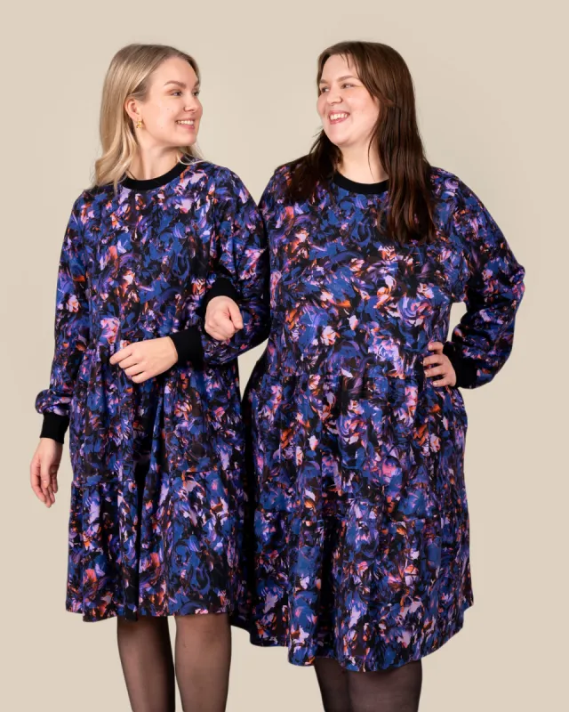 Long-Sleeved Dress Lilac Kide sold by Ivalo.com