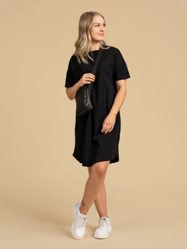 Noki T-Shirt Dress Black sold by Ivalo.com