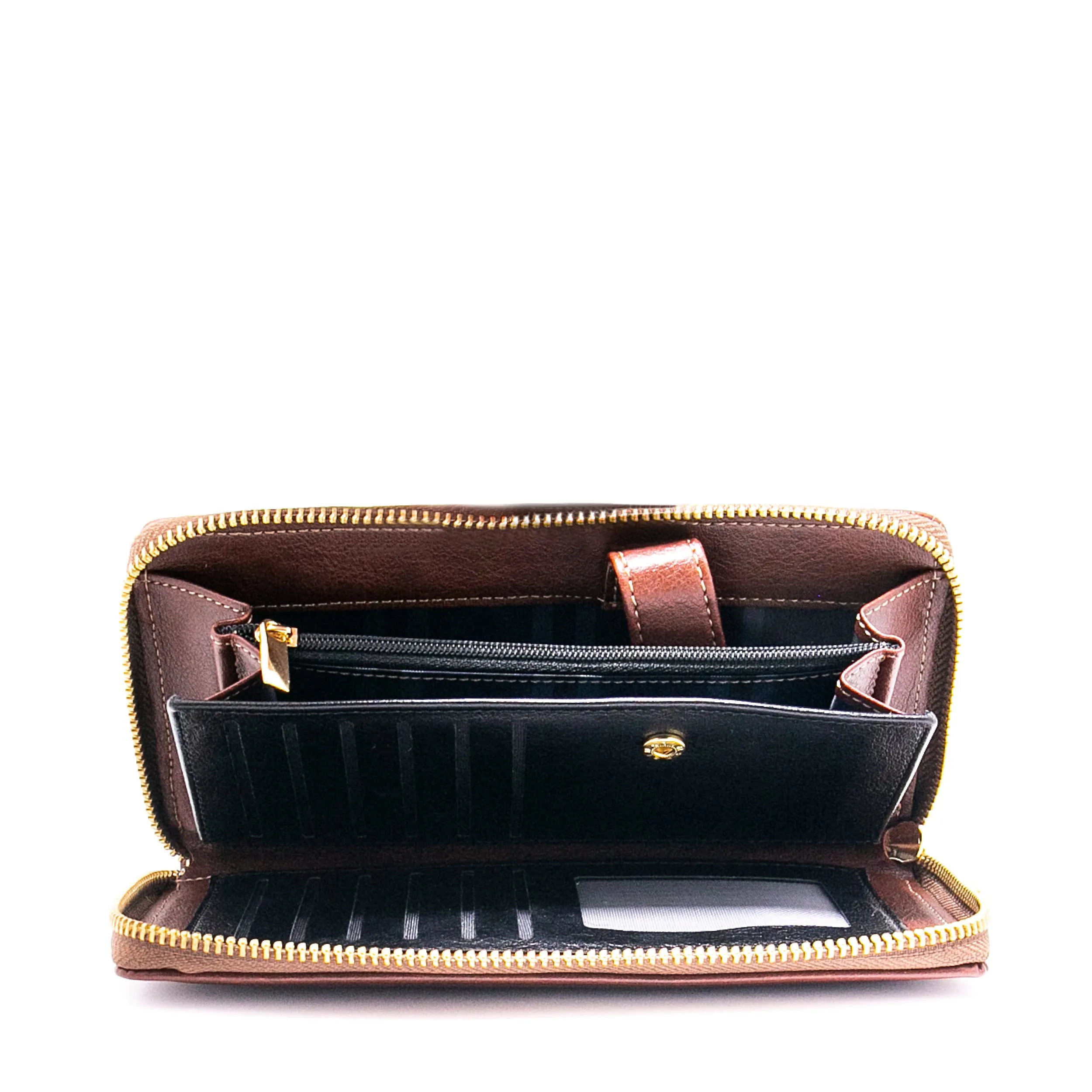 Mia Brown Wallet sold by Ivalo.com product image thumbnail 4