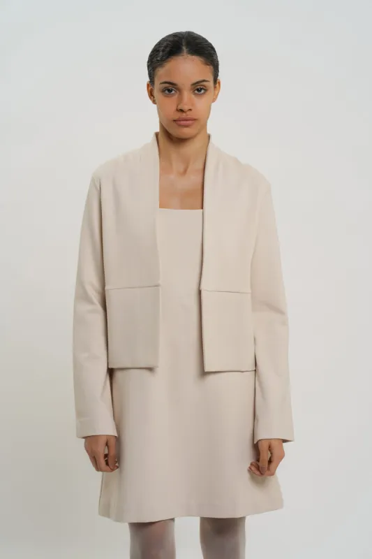 Arette Jacket Greige sold by Ivalo.com