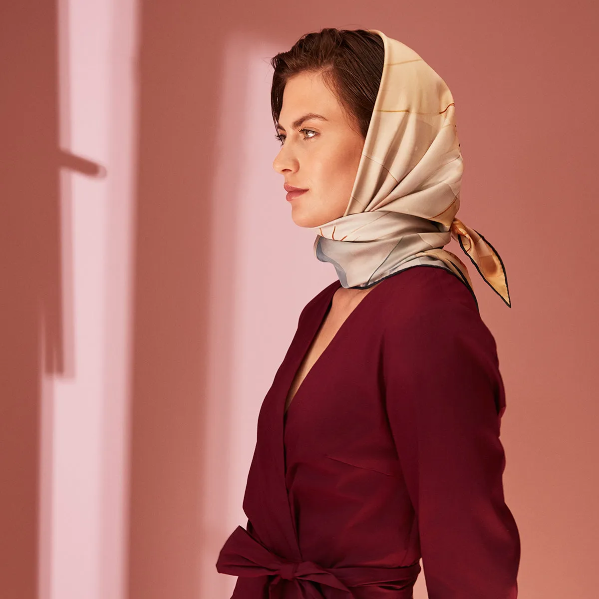 Umbrellas Silk Scarf sold by Ivalo.com