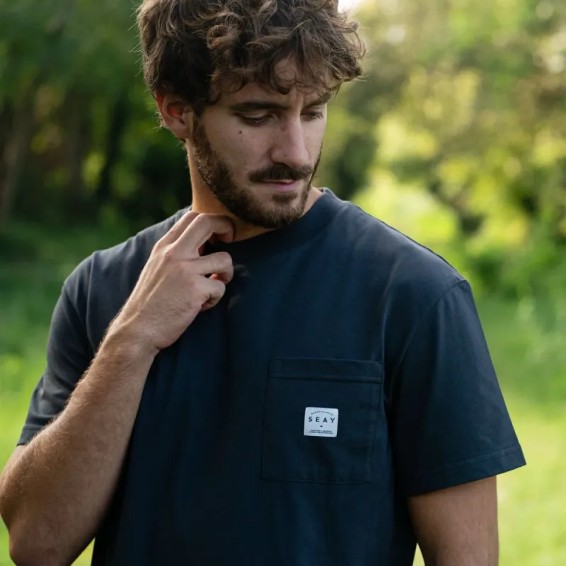 SEAY Men's T-Shirt Black Delavé sold by Ivalo.com