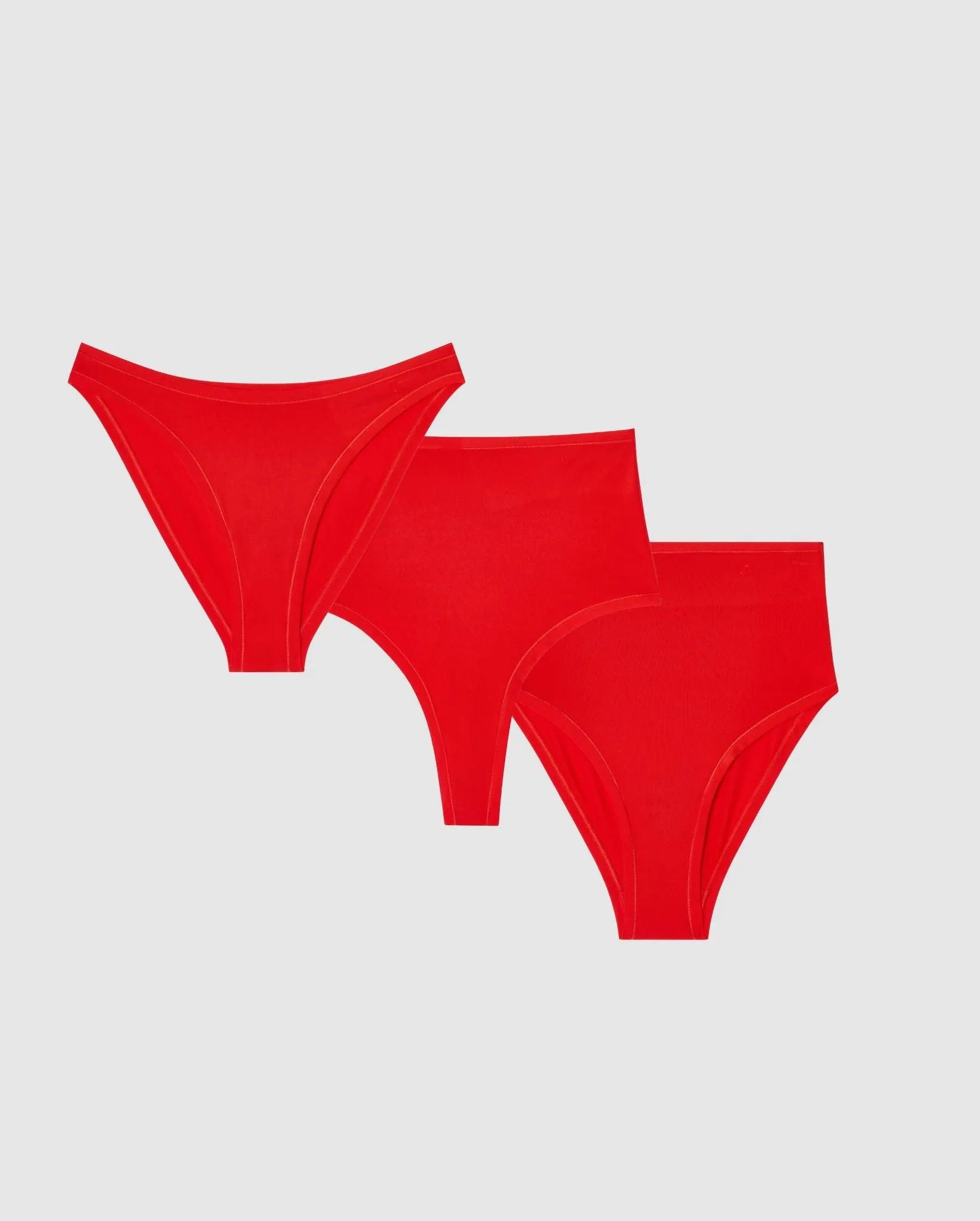 Micro Underpants 3-Pack Fiery Red sold by Ivalo.com