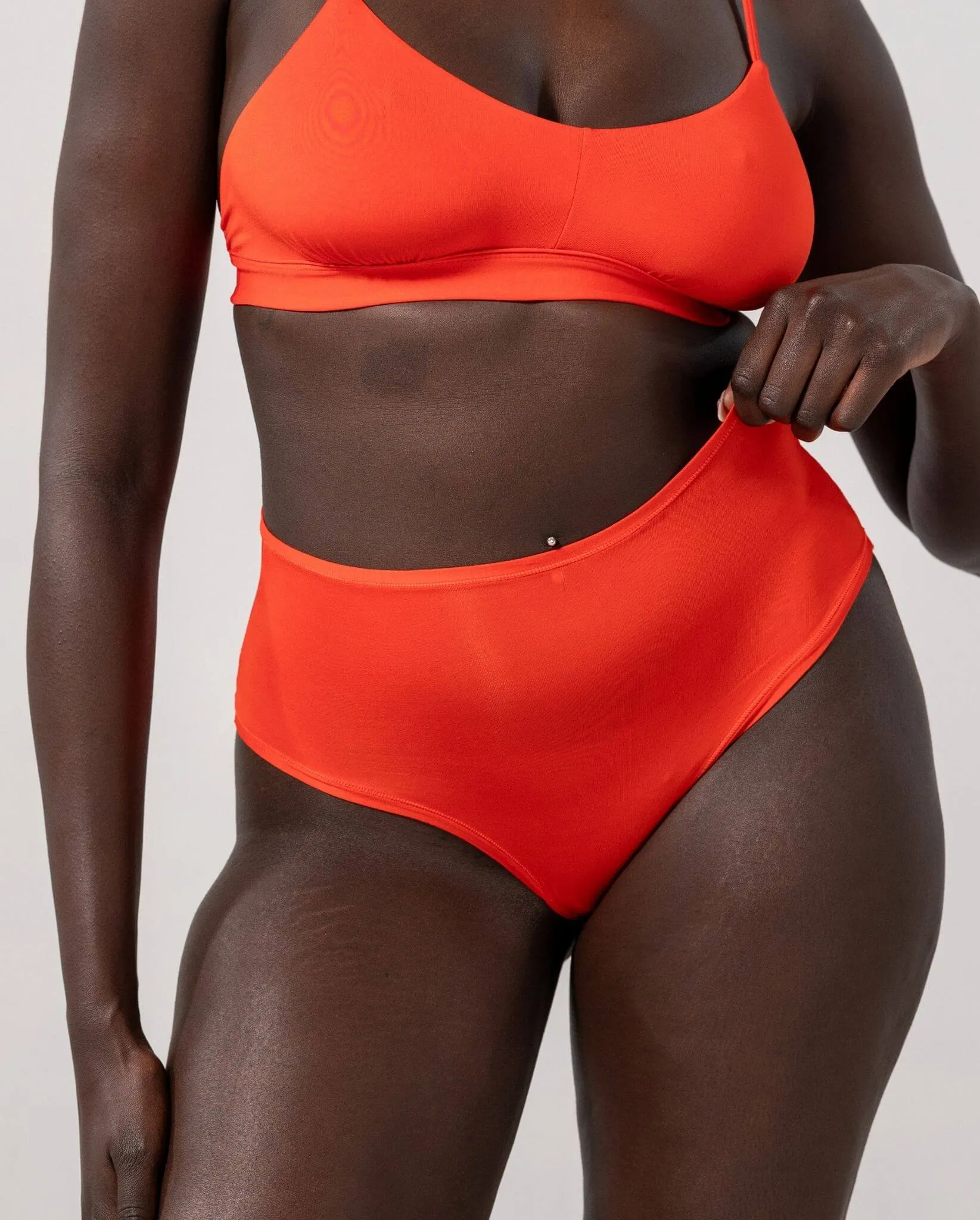 Micro Highwaist Briefs 3-Pack Fiery Red sold by Ivalo.com product image thumbnail 2