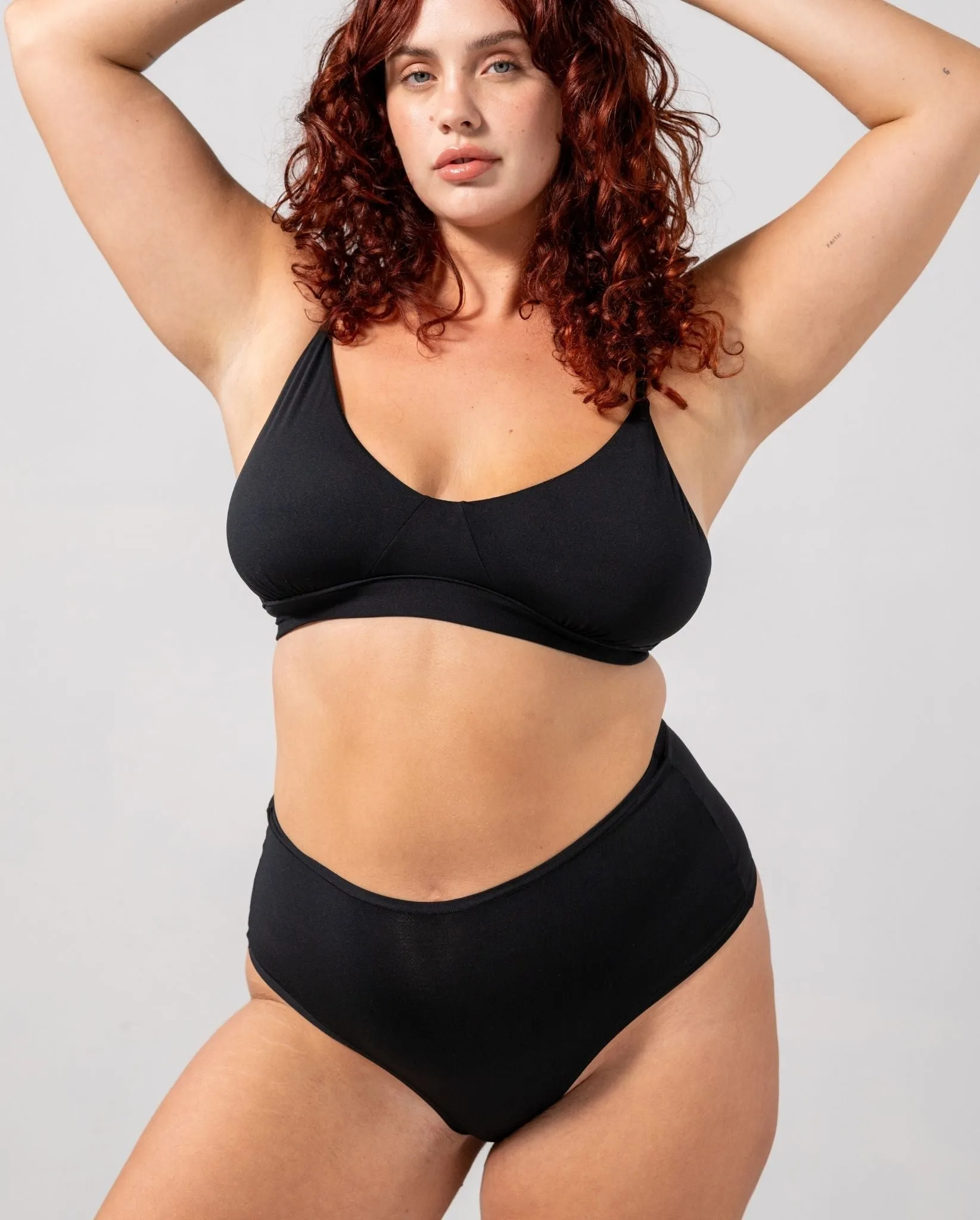 Micro Highwaist Thong 3-Pack Black sold by Ivalo.com product image thumbnail 3